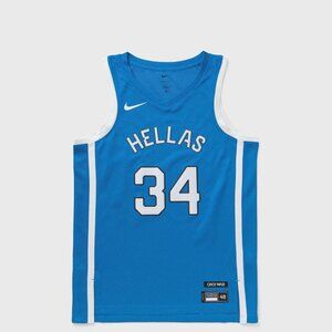 Nike Giannis Antetokounmpo Greece “Hellas” #34 Basketball Jersey Blue Men Medium